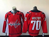 Washington Capitals 70 Braden Holtby Red Adidas Stitched Jersey,baseball caps,new era cap wholesale,wholesale hats